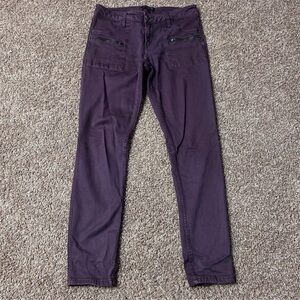 Sanctuary Purple Pantsuit with Straight-Leg Cut